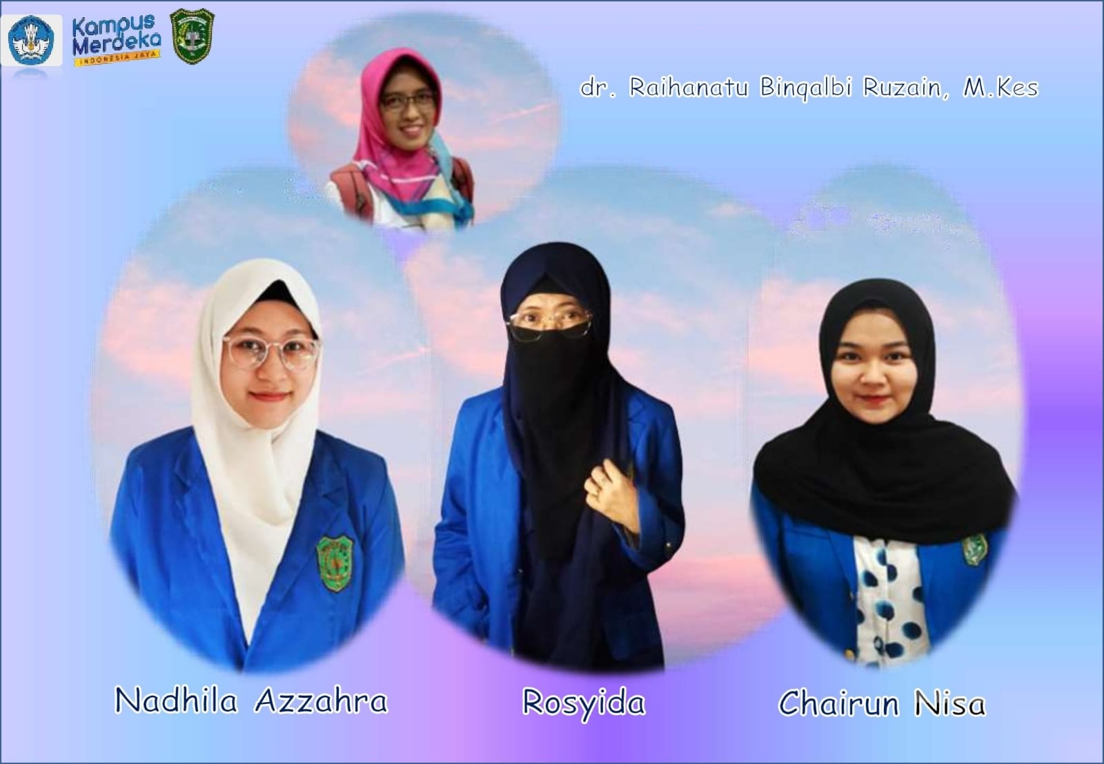 Tiga mahasiswa jurusan psikologi Universitas Islam Riau (UIR) berhasil lolos pendanaan program kreativitas mahasiswa (PKM).